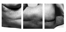 Lying Figure, Holding Hands, Four panels, 1990©The John Coplans Trust