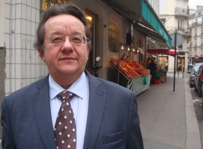 8e arrondissement : Didier Decelle, rue Treihard - Photo : VD. 8e arrondissement : Didier Decelle, rue Treihard - Photo : VD.