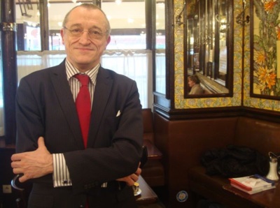 Paul Marie Coûteaux, un habitué de la Brasserie Lipp - Photo : VD. Paul Marie Coûteaux, un habitué de la Brasserie Lipp - Photo : VD.