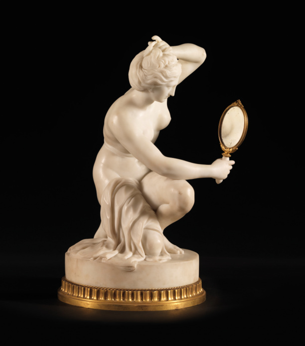 Lot 93 Vénus au miroir Jean-Joseph Janssens © Maître Köhn Lot 93 Vénus au miroir Jean-Joseph Janssens © Maître Köhn