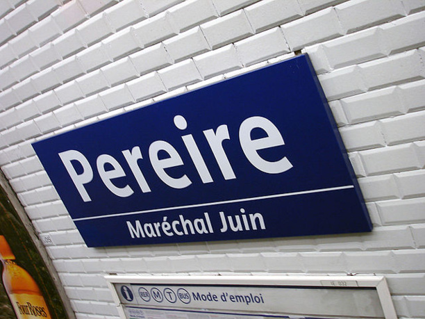 Metro de Paris - Ligne 3 - Pereire 02 by Clicsouris - Self-photographed. License sousCreative Commons via Wikimedia Commons - commons.wikimedia.org