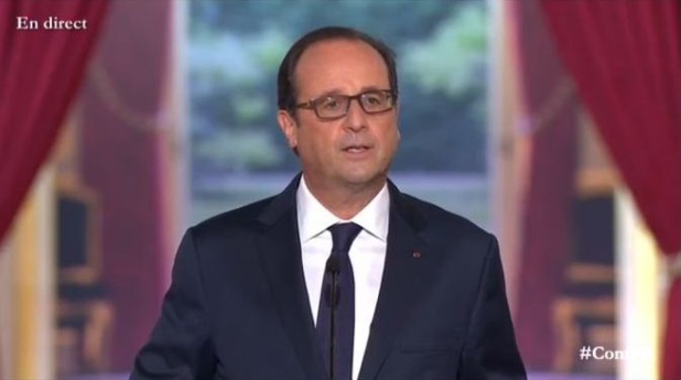 François Hollande annonce qu'il n'y a pas lieu de dissoudre l'Assemblée nationale