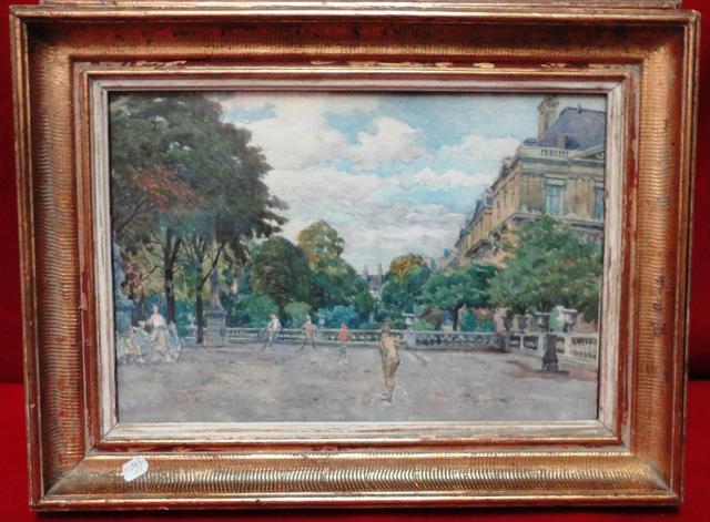 Lot 158 paire aquarelle fin XIXe éc fr Jardin du Luxembourg et Sénat © Maître Bernard Galateau. Lot 158 paire aquarelle fin XIXe éc fr Jardin du Luxembourg et Sénat © Maître Bernard Galateau.