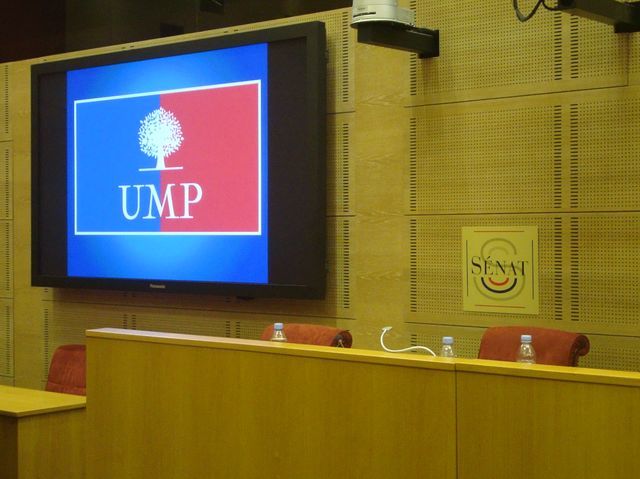 Election du président du groupe UMP au Sénat - 2 oct. 2014 © PT.