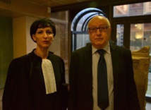Maître Khadija Aoudia et Abdallah Zekri © Paris Tribune Maître Khadija Aoudia et Abdallah Zekri © Paris Tribune