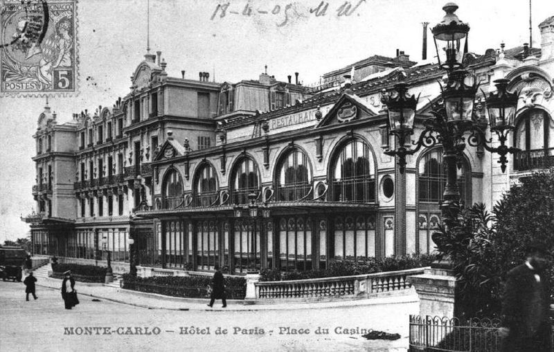 L’hôtel de Paris en 1904 © Archives SBM