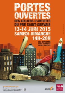 Portes Ouvertes des Ateliers d’Artistes du Pré Saint-Gervais - ATELIERS-EST Portes Ouvertes des Ateliers d’Artistes du Pré Saint-Gervais - ATELIERS-EST