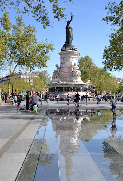 Place de la République à Paris © Archives Paris Tribune.