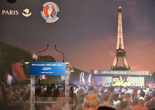 Présentation de la Fan zone Tour Eiffel
