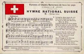 Le Cantique suisse, hymne national suisse - Musique : Alberich Zwyssig (1808-1854).
