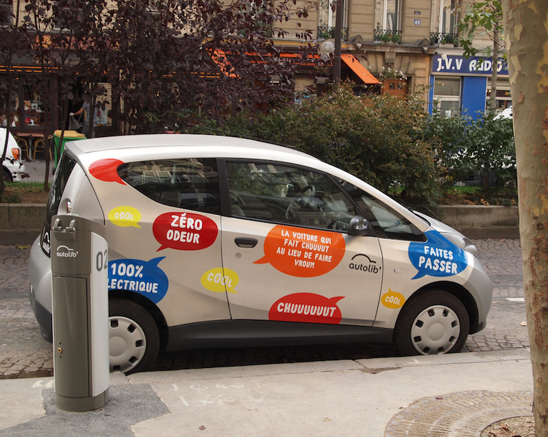 Autolib en octobre 2011 © Francisco Gonzalez