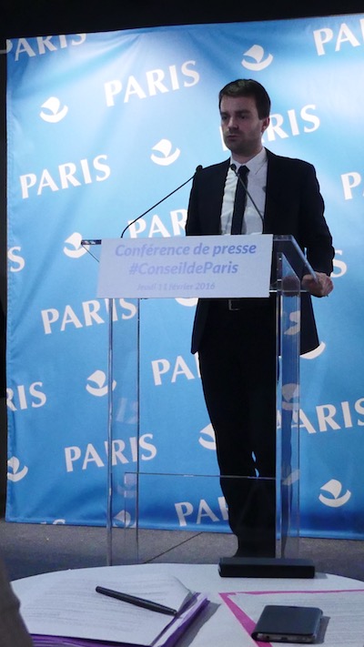 Bruno Julliard, Premier adjoint au Maire de Paris © VD / PT