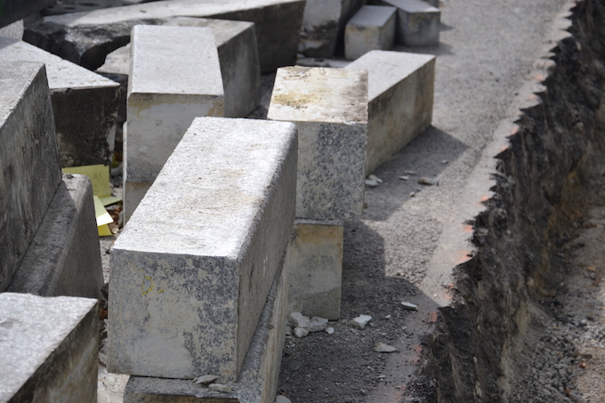 Parking en surface en construction à Paris - www.paristribune.info