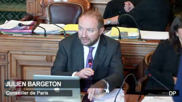 conseil de paris 2 mai 2018 © capture d'écran