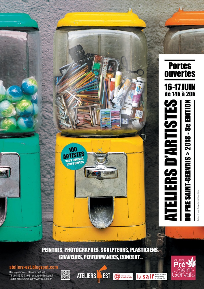 8e édition des Portes Ouvertes des Ateliers d’Artistes du Pré Saint-Gervais - ATELIERS-EST