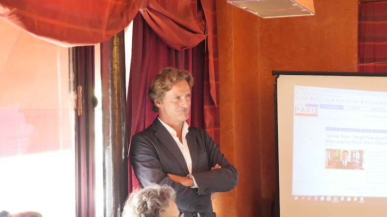 Charles Beigbeder, président du Comité de soutien à Serge Federbusch pour la campagne des municipales à Paris www.paristribune.info