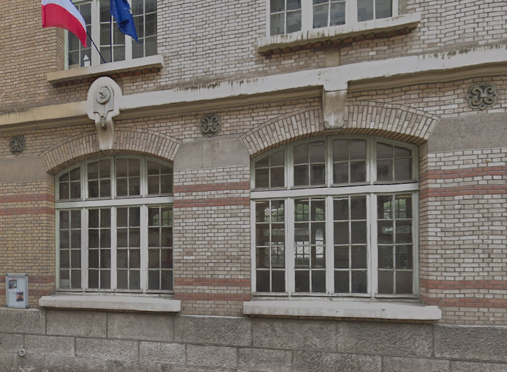 Explosion d'une gaine du CPCU à l'école élémentaire au 13 rue Vulpian 75013 Paris © DR