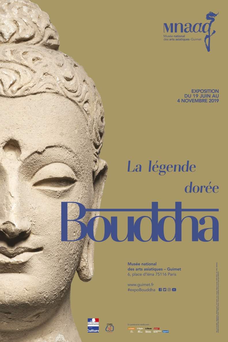 Buddha, the Golden Legend, at Guimet Museum, Paris 16e arrondissement.