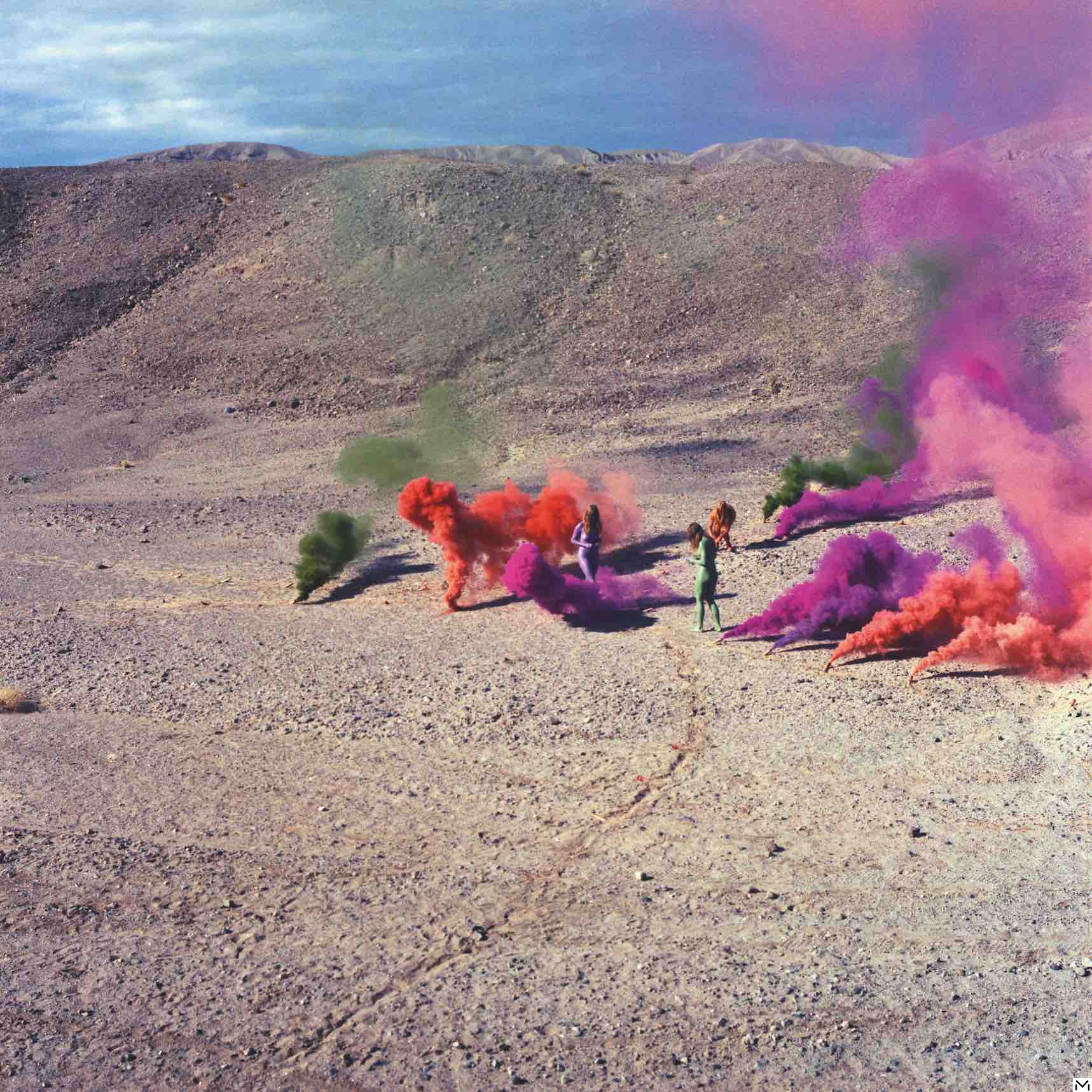 Judy Chicago, 'Smoke bodies' from 'Women in smoke' 1972/2018, courtesy of Through the Flowers Archives, The Center for Art&Environment at the Nevada Museum of Art © Judy Chicago © ADAGP, Paris 2021