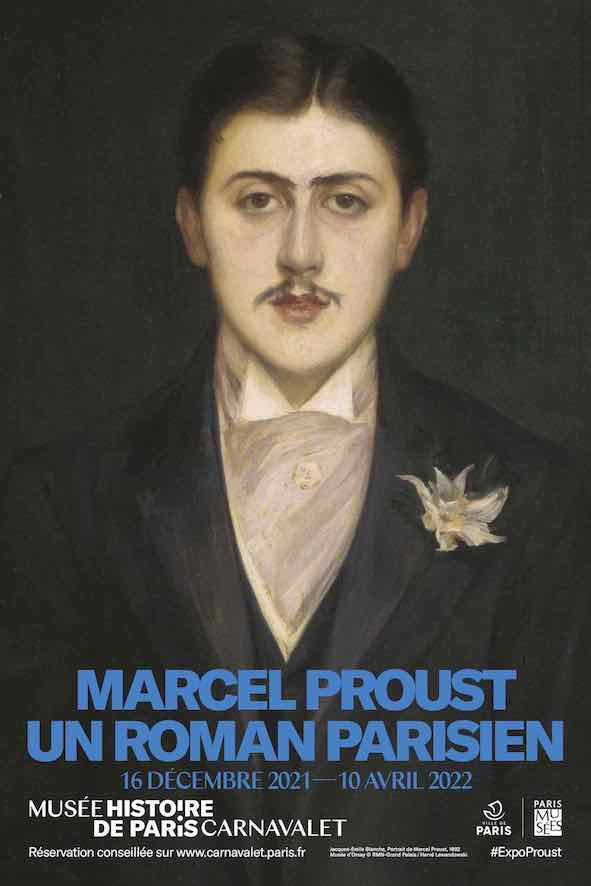 Poster of exhibition Marcel Proust, oil painting, 1892, Jacques Emile-Blanche © RMN-Grand Palais, Musée d'Orsay - photo Hervé Lewandowski