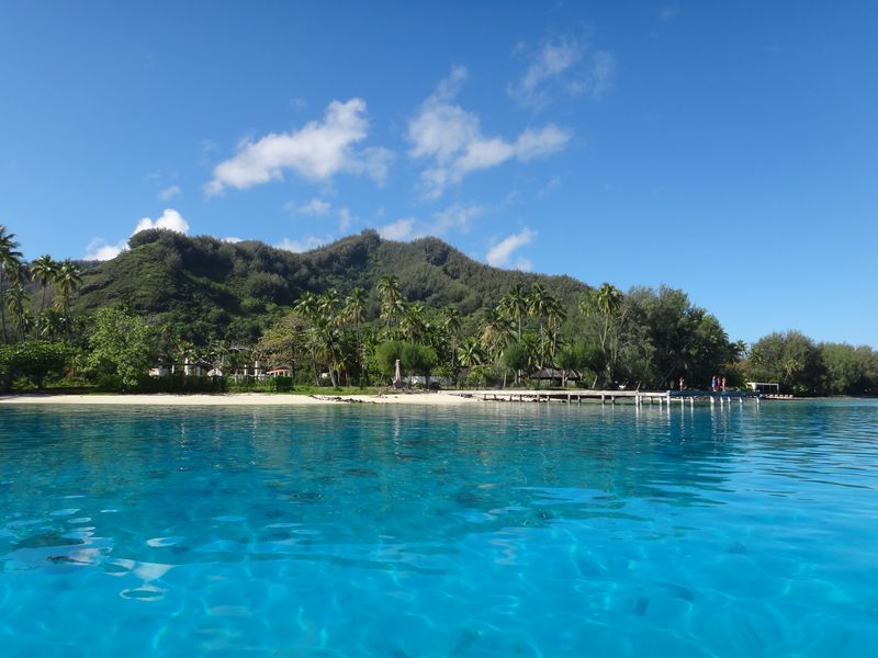 Note de la rédaction : Les ruines de l'ancien Club Med sur l'île de Moorea en Polynésie française - Juillet 2014 © JDD / Paris Tribune.