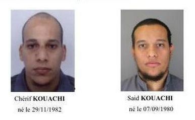 Les frères Kouachi Said et Cherif morts.