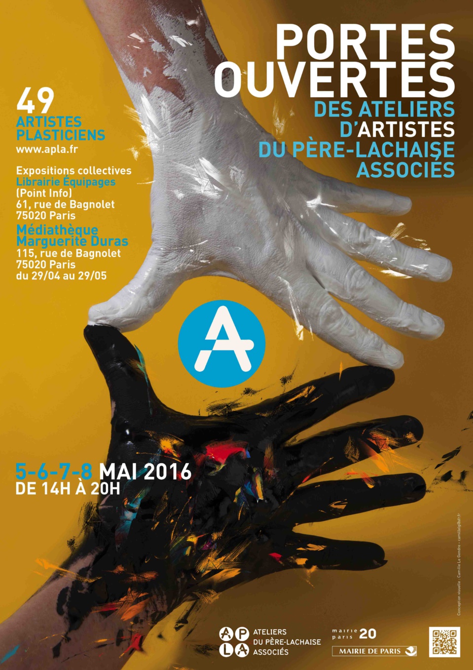 Du 5 au 8 mai, Portes ouvertes des Ateliers du Père Lachaise Associés