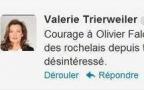 Les 2 tweets les plus célèbres de Valérie Trierweiler
