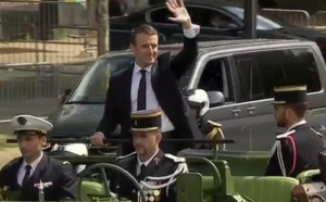 Le premier discours d'Emmanuel Macron Président de la République à l'Elysée
