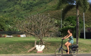 ​Etre cycliste entre Punaauia et Papeete : un défi en 2019