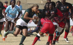 Women's Rugby World Cup : in a one-sided game, South Africa beats Uganda during the Rugby Africa Women's Cup