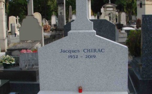 Le mausolée de Jacques Chirac
