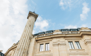 Bourse de Commerce - Pinault's Parisian Museum for Contemporary Art with the main entrance on Rue du Louvre