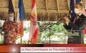 Dominique Sorain, Haut-Commissaire en Polynésie française le 2 septembre 2021 