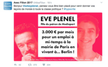 Comment Edwin Plenel de Mediapart rediffuse un tweet dénonçant l'emploi de sa fille par la Mairie de Paris 