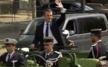 Le premier discours d'Emmanuel Macron Président de la République à l'Elysée