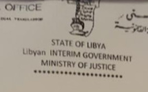 Des listes de responsables Libyens en cours d'élaboration