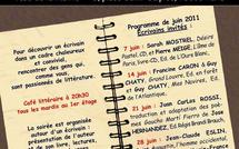 Juin 2011 : Les mardis littéraires de Jean-Louis Guérin