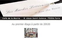 Décembre 2011 : programme des mardis littéraires place Saint Sulpice