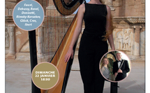 22 janvier 2012 : Concert de flûte et de harpe dans les salons de la Belle Juliette