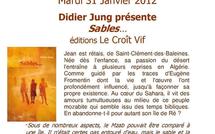 14 février 2012 : Didier Jung fait son mardi littéraire au café de la mairie
