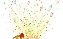 Un employé d'un tri postal confondu par des paillettes