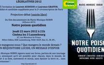 22 mars 2012 : Projection - débat de "Notre poison quotidien" avec Marie-Monique Robin