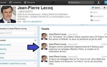 Jean-Pierre Lecoq n'est plus le "représentant départemental de N Sarkozy pour superviser sa campagne officielle à Paris"