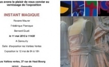 12 Mai 2013 Exposition "Instant Magique" Graffs et œuvres textiles à la Foire aux plants de Genouilly