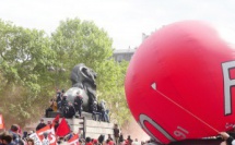 Manifestation anti Loi Travail El Khomri : le service d'ordre CGT - FO de nouveau visé par des casseurs