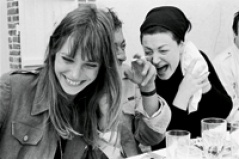 ANDREWBIRKIN: Jane and Serge, with Régine, Normandy 1969