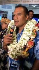 Tauhiti Nena, conseiller municipal de l’opposition à Papeete.