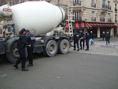 Accident Bétonnière contre poussette le 1er mars 2012 dans le 14e arrondissement de Paris 