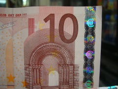 Vrai et Faux billet de 10 euros en circulation 